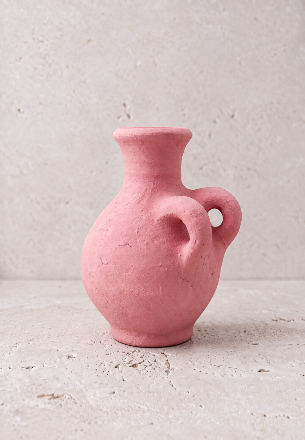 Vase rose Coral