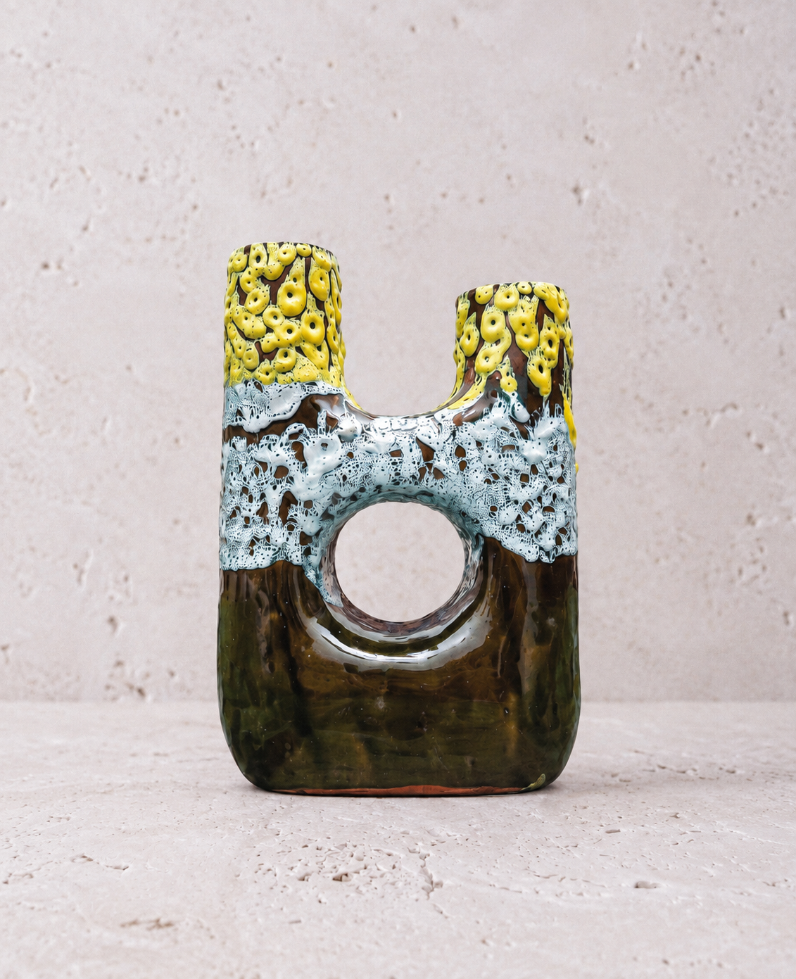 Vase sculptural Atlas